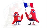 "LES PHRYGES" LE MASCOTTE DI PARIS 2024